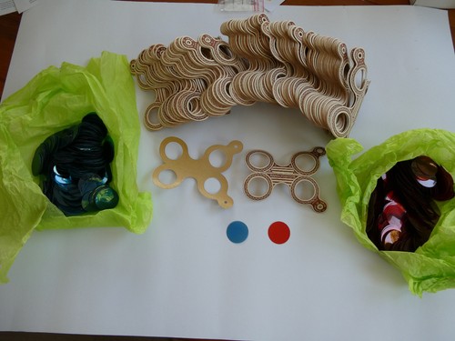 Alte brillen - 3-d, brillen/