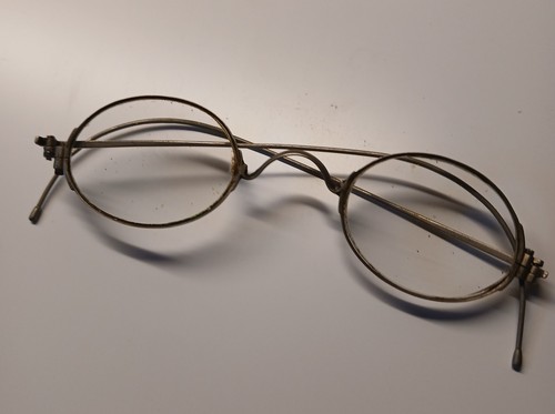 Brille nickelbrille uralt - nickelbrille, ca