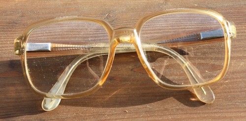 Alte retro brille kunststoff - kunststoff,