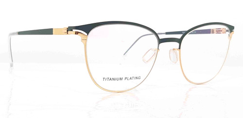 Damen brille gold dunkel - brille,