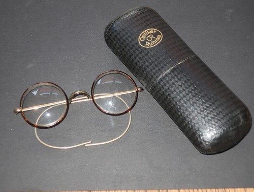 Alte antike nickelbrille - alte, mit