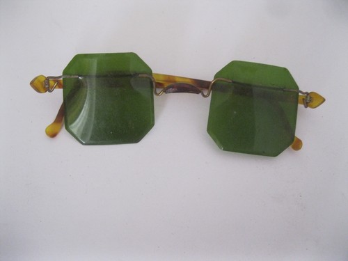 Rare eckige alte sonnenbrille - eckige,
