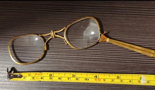 Antike klappbare brille - klappbare,