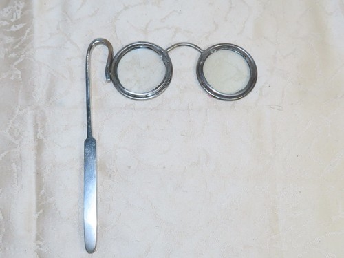 Antike lupe brille mit - antike,