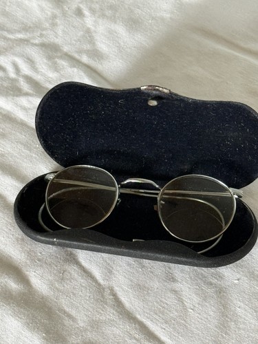Alte antike brille etui aus - brille,