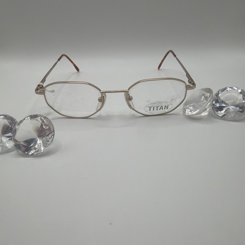 Titan brillenfassung gold - brillenfassung,