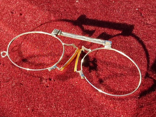 Antiker zwicker kneifer - antiker,