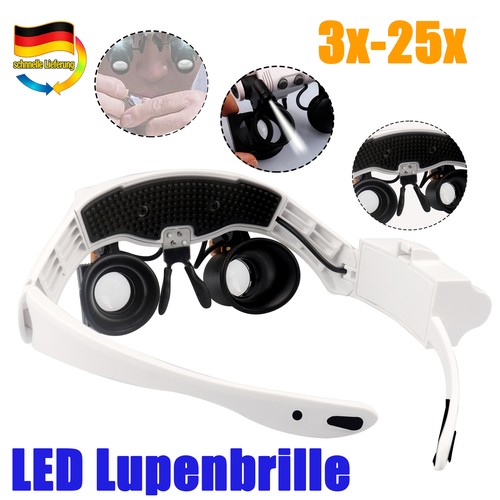 Linsen led kopflupe - led,