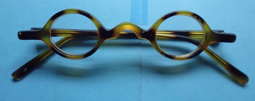 Schmale brille mit ovalen - schmale,