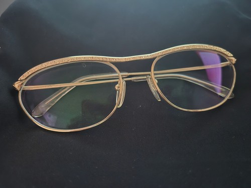 Echte vintage fleur brille - echte,
