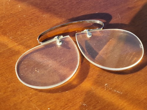 Selten randlose brille antik - selten,