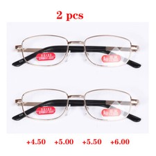 2x Lesebrille Dioptrien +4,50