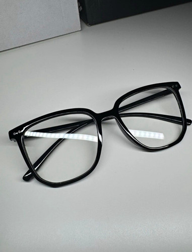 Schwarze optik brille fashion - optik,