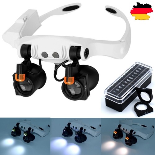 25x led uhrmacherlupe - 3x-25x,